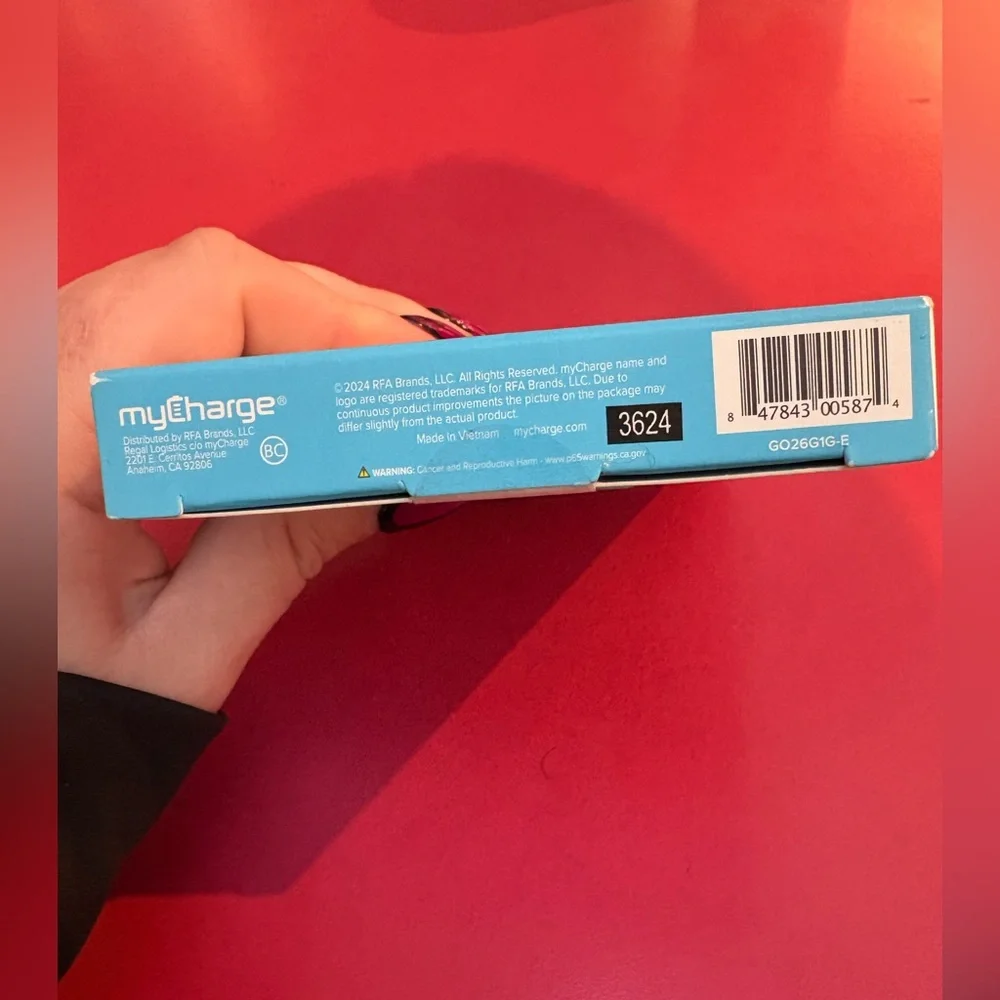myCharge | Go Mini portable charger 🔌